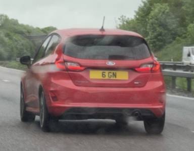 UK Number Plate 6 GN