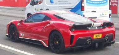 UK Number Plate 6 OO