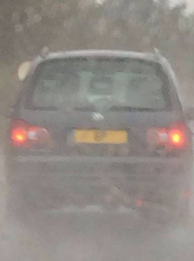 UK Number Plate 6 P
