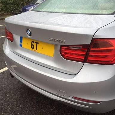 UK Number Plate 6 T