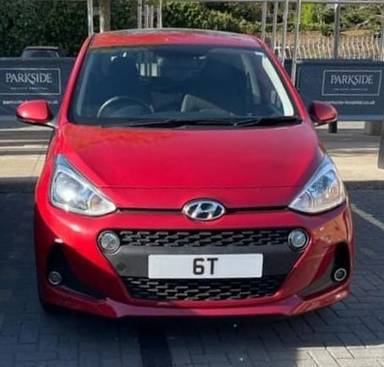 UK Number Plate 6 T