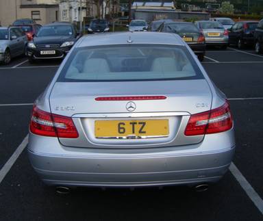UK Number Plate 6 TZ
