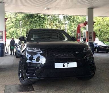 UK Number Plate 61 T