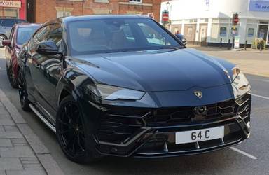 UK Number Plate 64 C