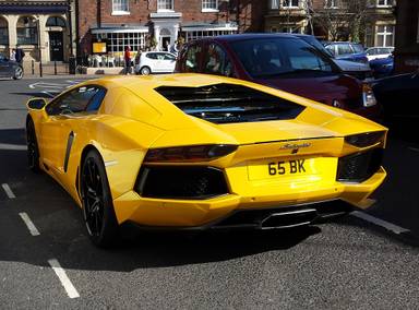 UK Number Plate 65 BK