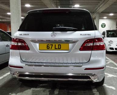 UK Number Plate 67 LD