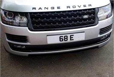 UK Number Plate 68 E