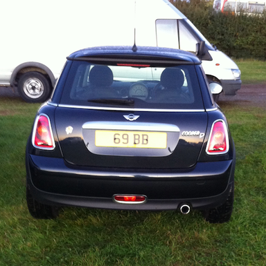 UK Number Plate 69 BB