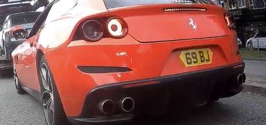 UK Number Plate 69 BJ