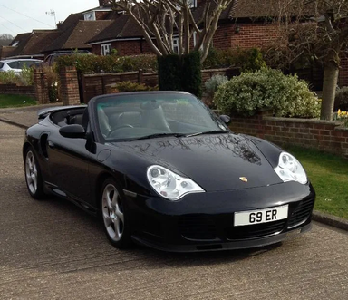UK Number Plate 69 ER