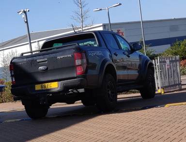 UK Number Plate 69 FC