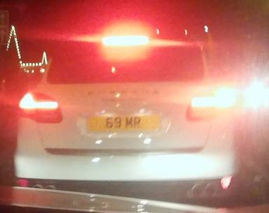 UK Number Plate 69 MR