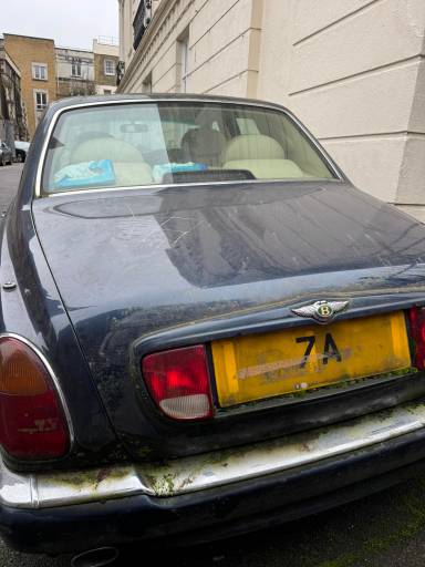 UK Number Plate 7 A
