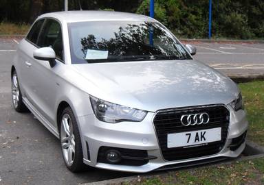 UK Number Plate 7 AK