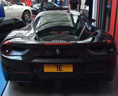 UK Number Plate 7 E