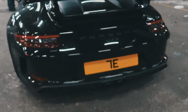 UK Number Plate 7 E