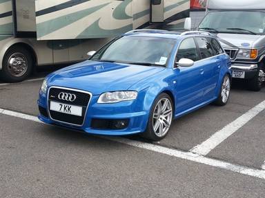 UK Number Plate 7 KK