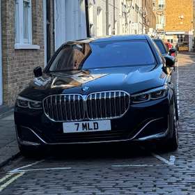 7 MLD on a vehicle — Maldives diplomatic registration