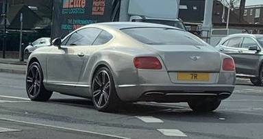 UK Number Plate 7 R