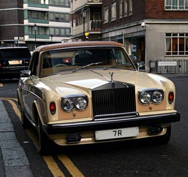 UK Number Plate 7 R