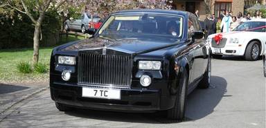 UK Number Plate 7 TC