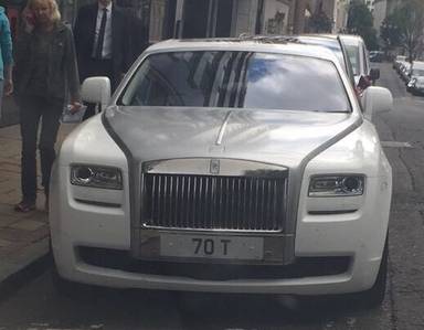 UK Number Plate 70 T