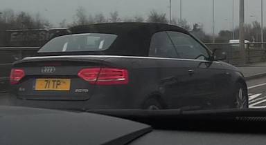 UK Number Plate 71 TP