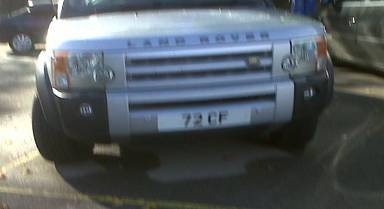 UK Number Plate 72 CF
