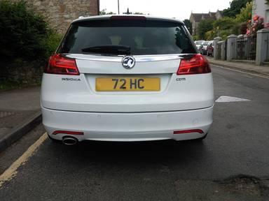 UK Number Plate 72 HC
