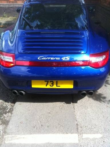 UK Number Plate 73 L
