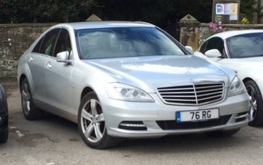 UK Number Plate 76 RG