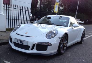 UK Number Plate 77 NE