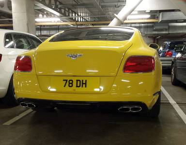 UK Number Plate 78 DH