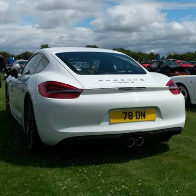 UK Number Plate 78 DN