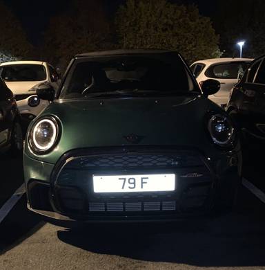 UK Number Plate 79 F