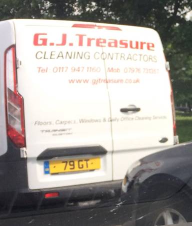 UK Number Plate 79 GT