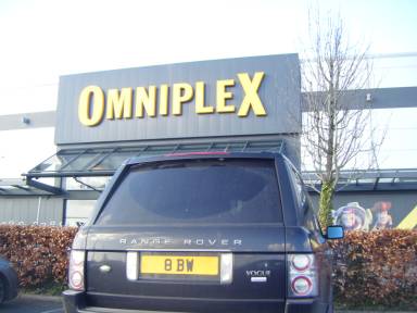 UK Number Plate 8 BW