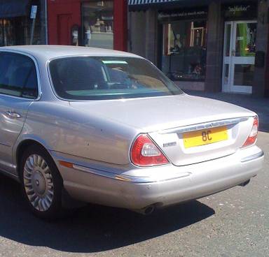 UK Number Plate 8 C