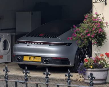 UK Number Plate 8 JP