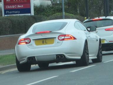 UK Number Plate 8 L