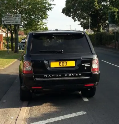 UK Number Plate 8 OO