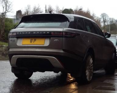 UK Number Plate 8 P