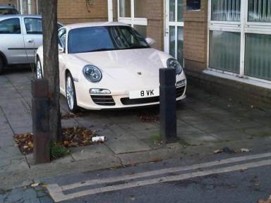 UK Number Plate 8 VK
