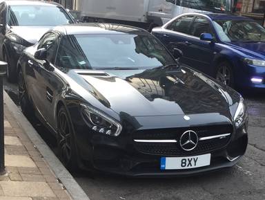 UK Number Plate 8 XY