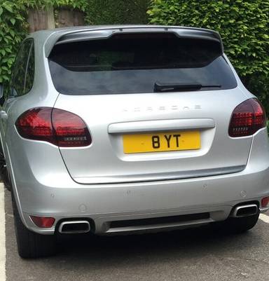 UK Number Plate 8 YT