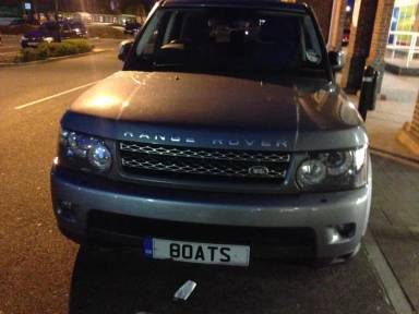 UK Number Plate 80 ATS