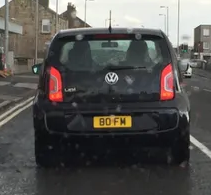 UK Number Plate 80 FM