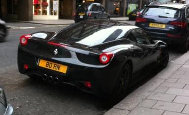 UK Number Plate 80 RN