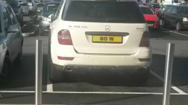 UK Number Plate 80 W