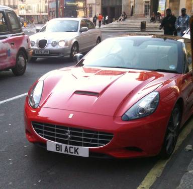 UK Number Plate 81 ACK